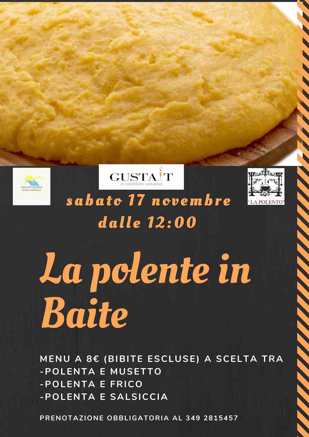 Baite sot lis stelis presenta l’evento “La polente in Baite”